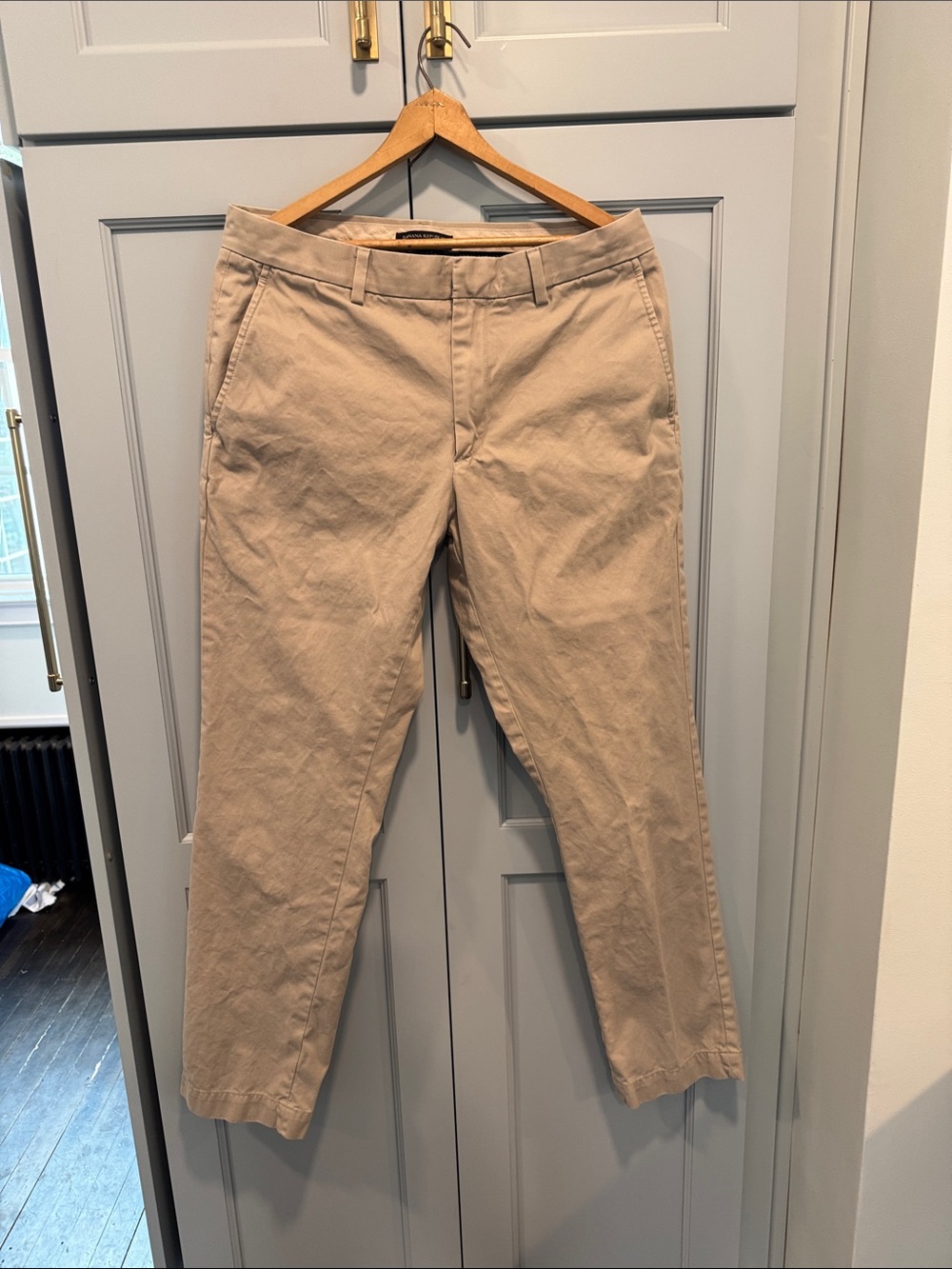 Banana Republic Tan Chino Pants